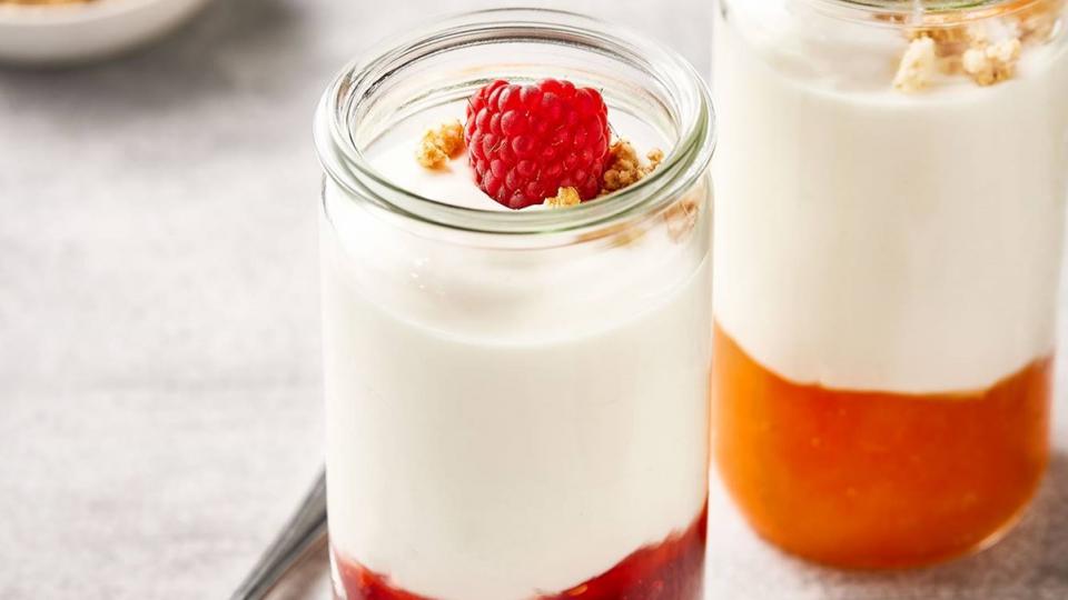 Yoghurt met fruit